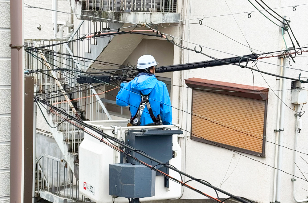 光回線 開通工事